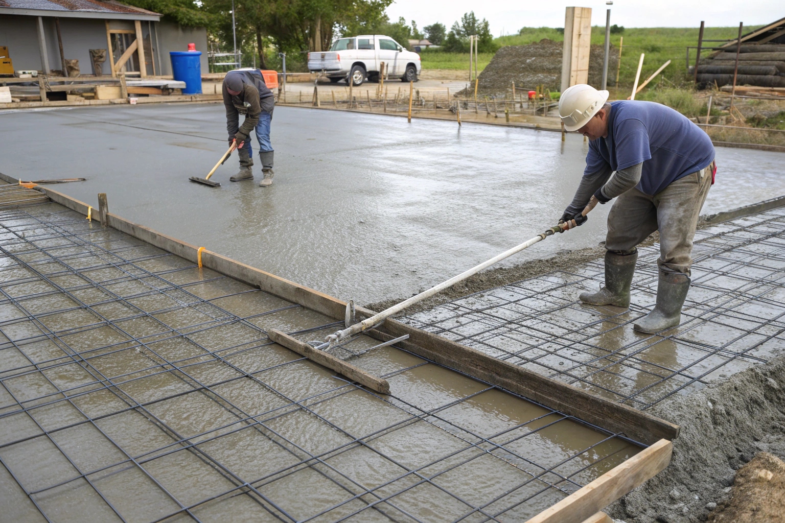 Professional concrete house slab installation in Nikenbah Fraser Coast