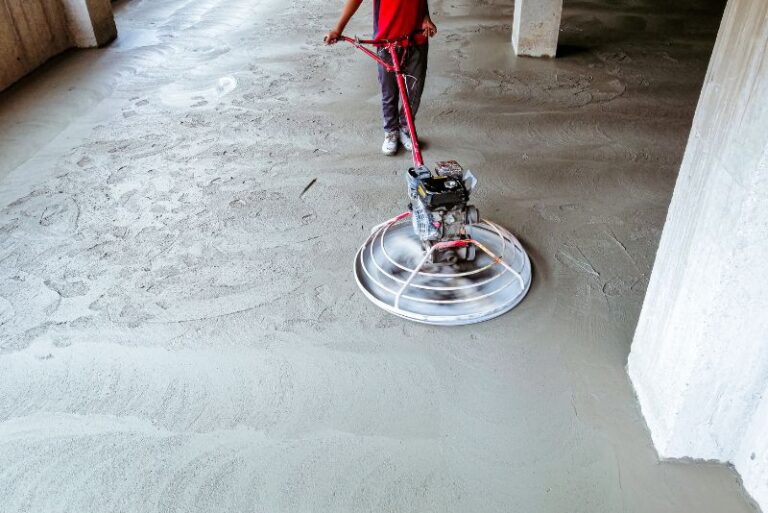 concrete driveway